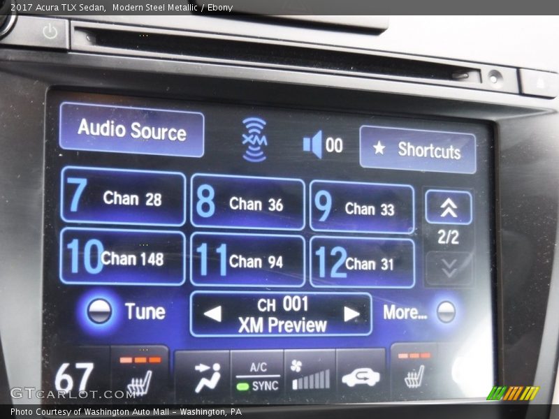 Modern Steel Metallic / Ebony 2017 Acura TLX Sedan
