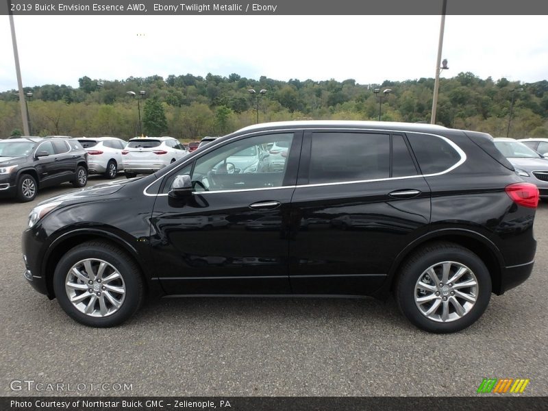 Ebony Twilight Metallic / Ebony 2019 Buick Envision Essence AWD