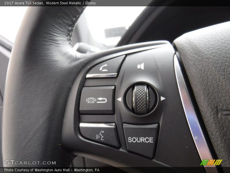 Modern Steel Metallic / Ebony 2017 Acura TLX Sedan