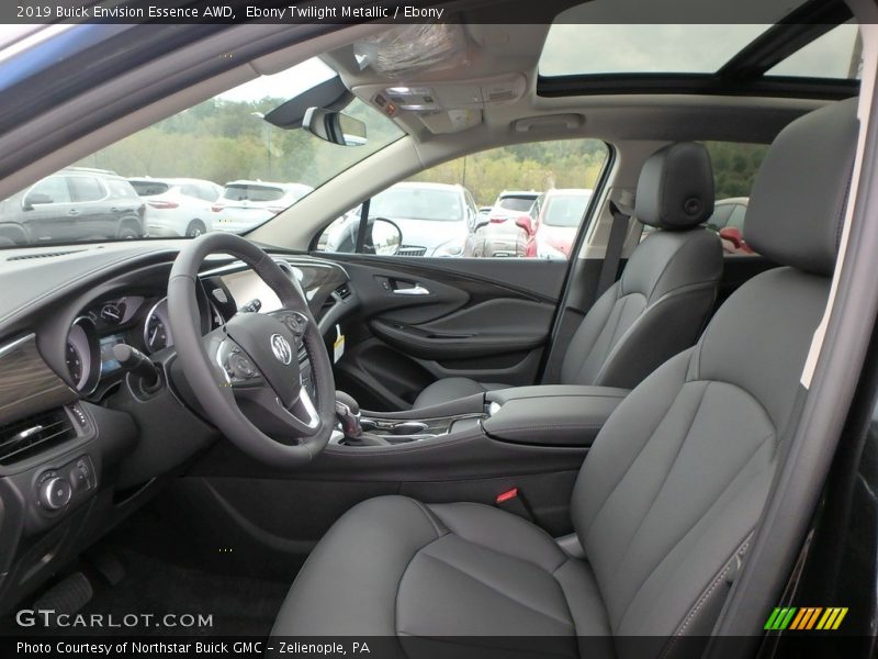Ebony Twilight Metallic / Ebony 2019 Buick Envision Essence AWD