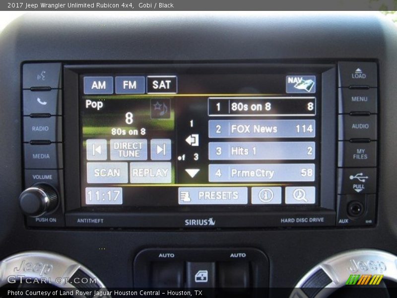 Gobi / Black 2017 Jeep Wrangler Unlimited Rubicon 4x4