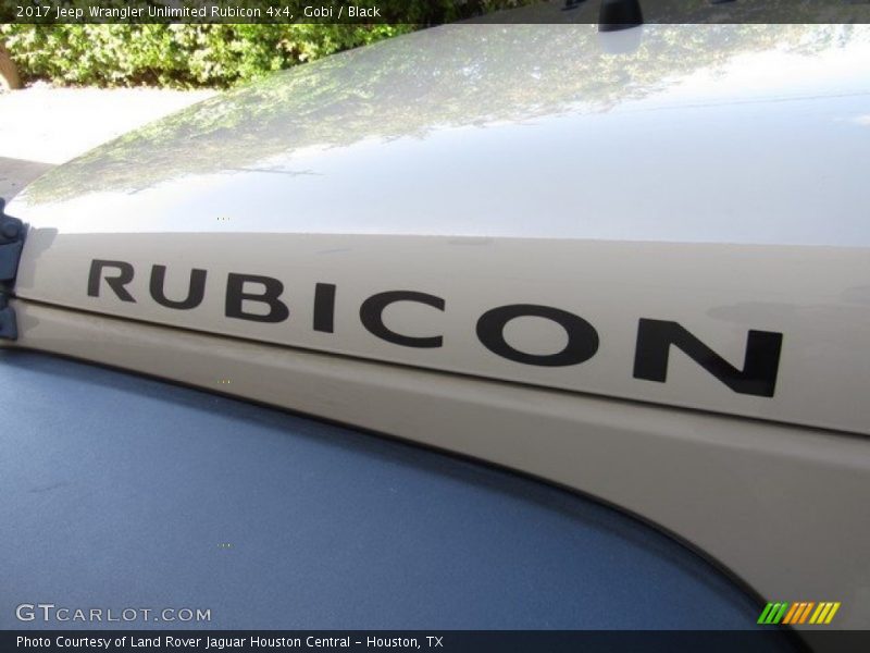 Gobi / Black 2017 Jeep Wrangler Unlimited Rubicon 4x4