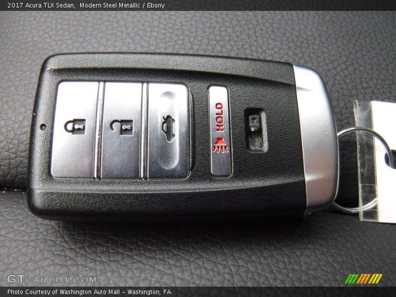 Modern Steel Metallic / Ebony 2017 Acura TLX Sedan