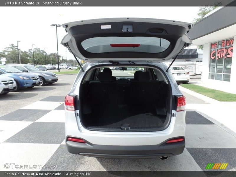 Sparkling Silver / Black 2018 Kia Sorento LX