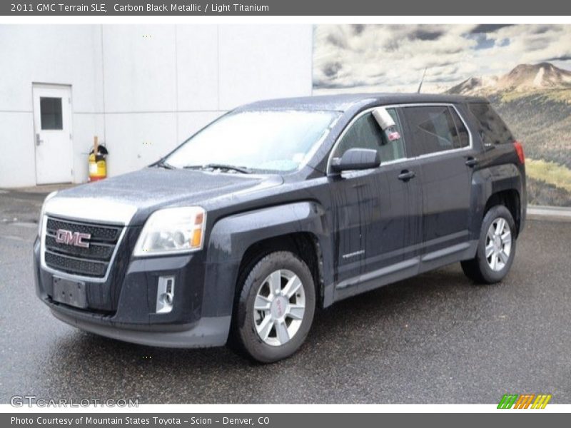 Carbon Black Metallic / Light Titanium 2011 GMC Terrain SLE