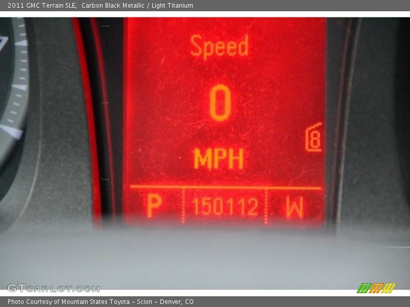 Carbon Black Metallic / Light Titanium 2011 GMC Terrain SLE