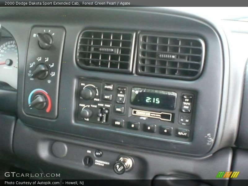 Forest Green Pearl / Agate 2000 Dodge Dakota Sport Extended Cab