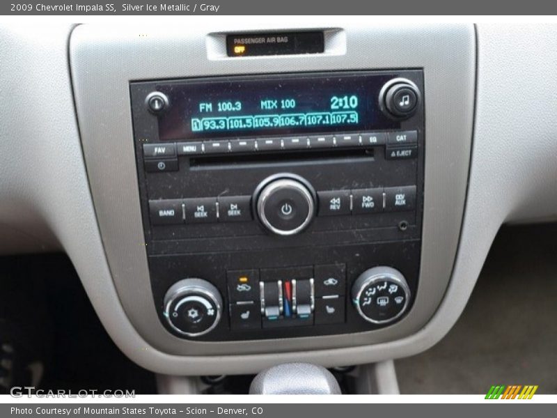 Silver Ice Metallic / Gray 2009 Chevrolet Impala SS