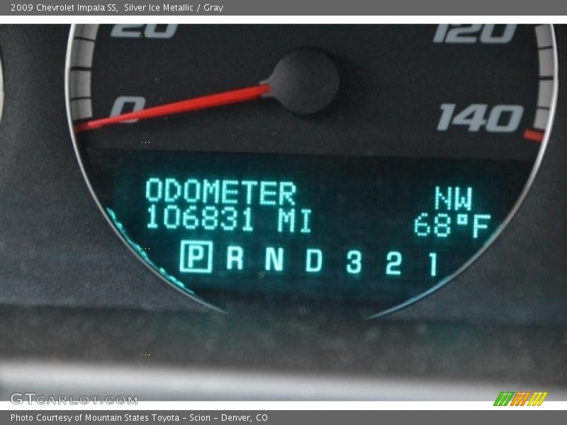 Silver Ice Metallic / Gray 2009 Chevrolet Impala SS