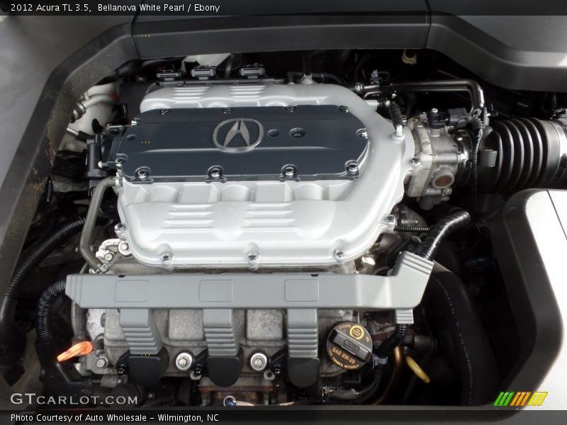 Bellanova White Pearl / Ebony 2012 Acura TL 3.5