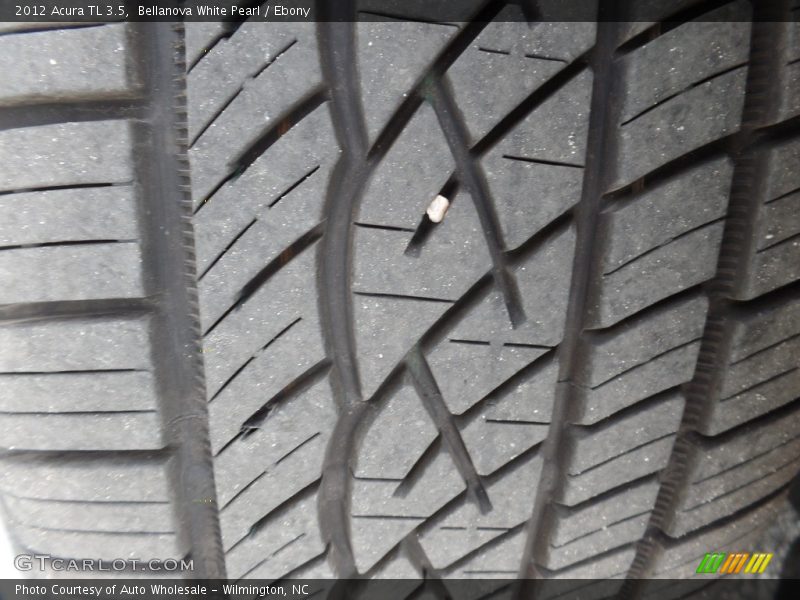 Bellanova White Pearl / Ebony 2012 Acura TL 3.5