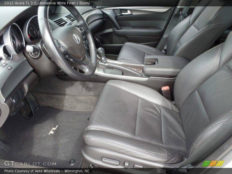 Bellanova White Pearl / Ebony 2012 Acura TL 3.5