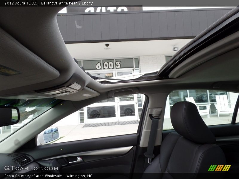 Bellanova White Pearl / Ebony 2012 Acura TL 3.5