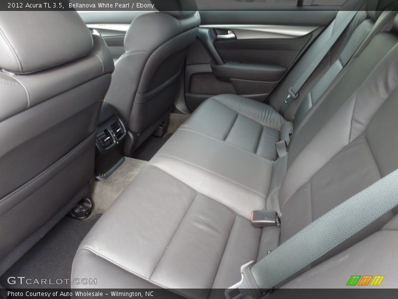 Bellanova White Pearl / Ebony 2012 Acura TL 3.5