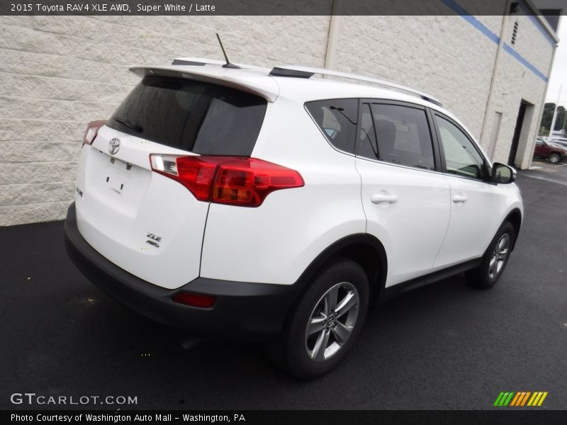 Super White / Latte 2015 Toyota RAV4 XLE AWD