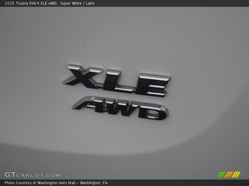 Super White / Latte 2015 Toyota RAV4 XLE AWD