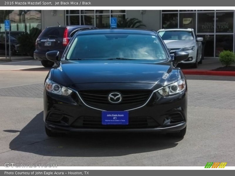 Jet Black Mica / Black 2016 Mazda Mazda6 Sport
