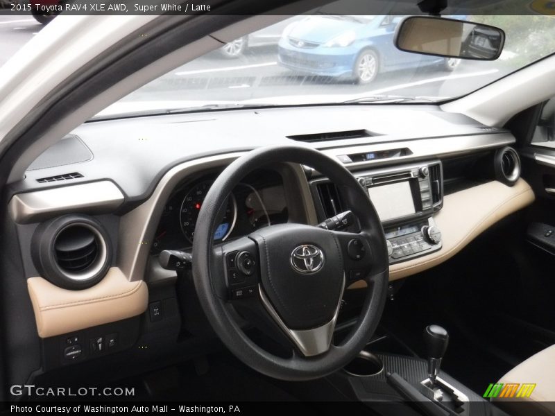 Super White / Latte 2015 Toyota RAV4 XLE AWD