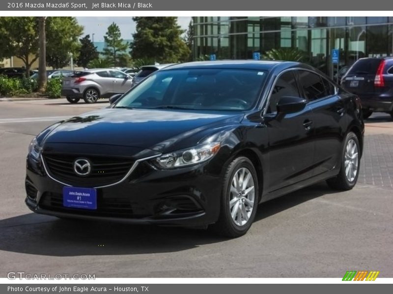 Jet Black Mica / Black 2016 Mazda Mazda6 Sport