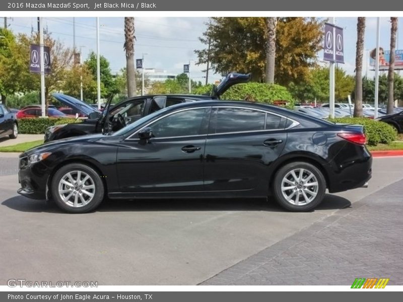 Jet Black Mica / Black 2016 Mazda Mazda6 Sport