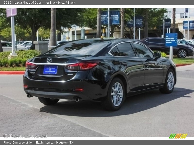Jet Black Mica / Black 2016 Mazda Mazda6 Sport