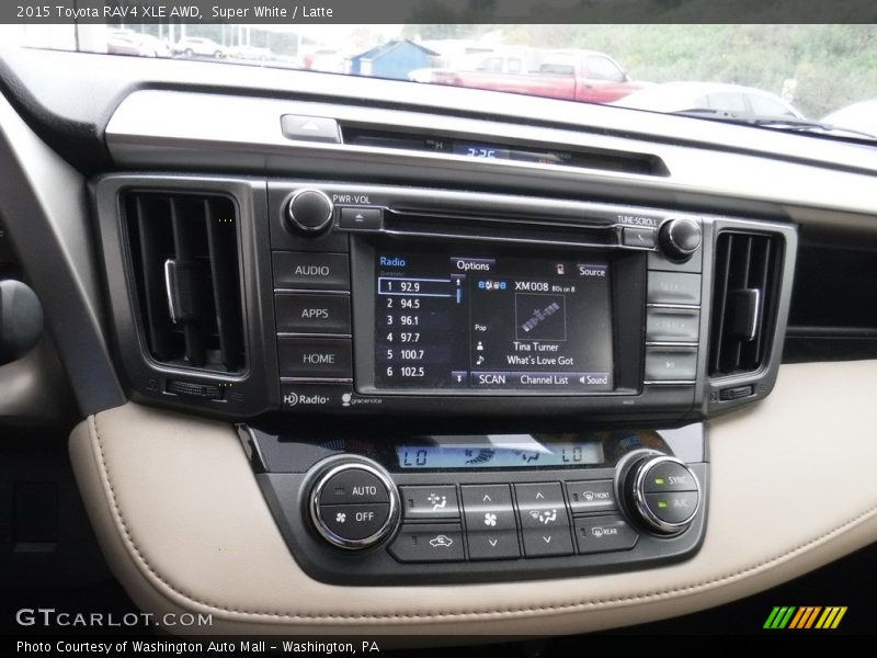 Super White / Latte 2015 Toyota RAV4 XLE AWD