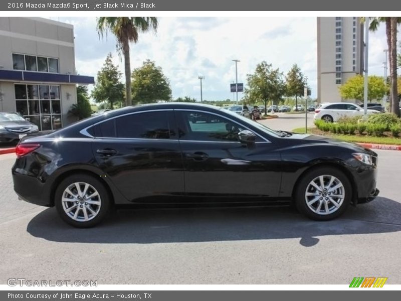 Jet Black Mica / Black 2016 Mazda Mazda6 Sport
