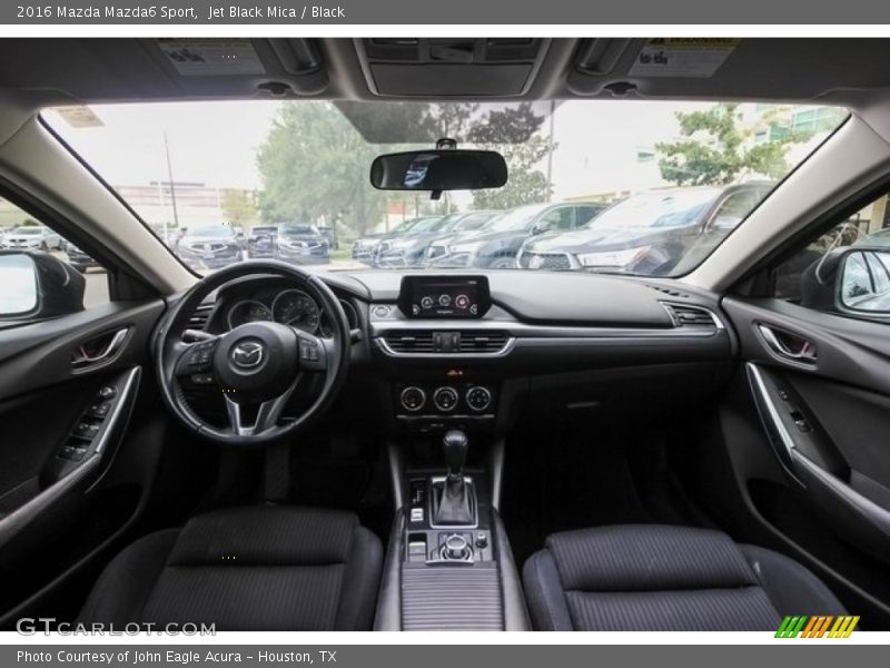 Jet Black Mica / Black 2016 Mazda Mazda6 Sport