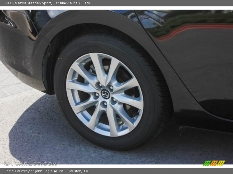 Jet Black Mica / Black 2016 Mazda Mazda6 Sport