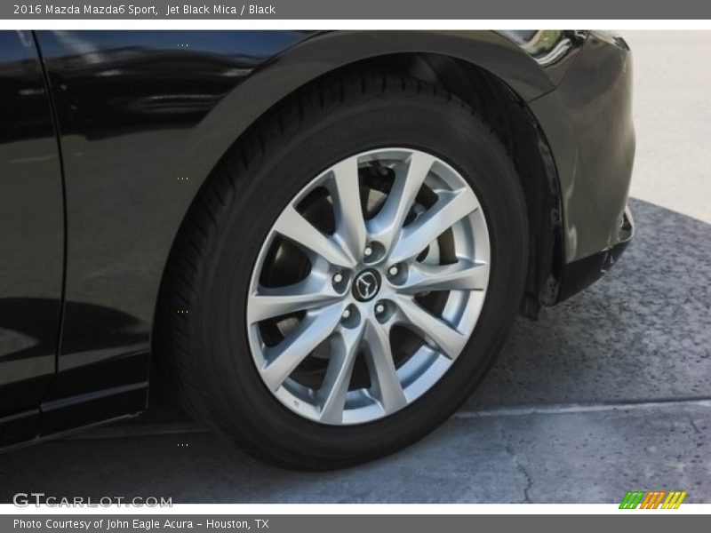 Jet Black Mica / Black 2016 Mazda Mazda6 Sport