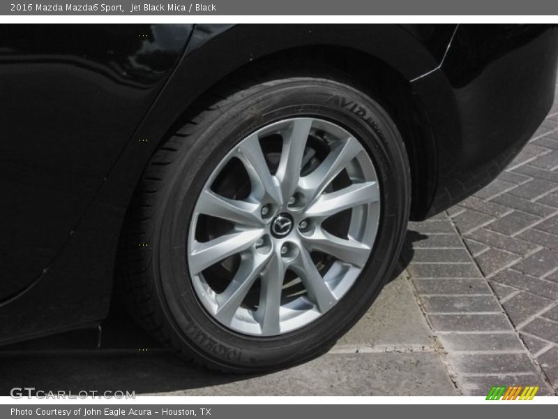 Jet Black Mica / Black 2016 Mazda Mazda6 Sport