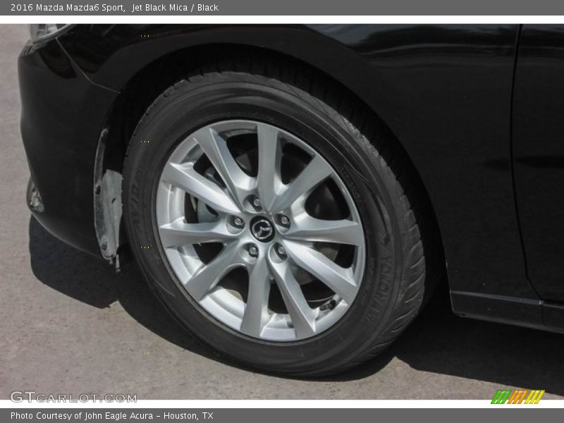 Jet Black Mica / Black 2016 Mazda Mazda6 Sport