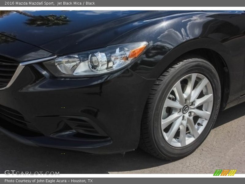 Jet Black Mica / Black 2016 Mazda Mazda6 Sport