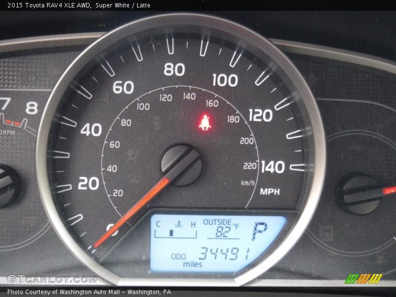 Super White / Latte 2015 Toyota RAV4 XLE AWD