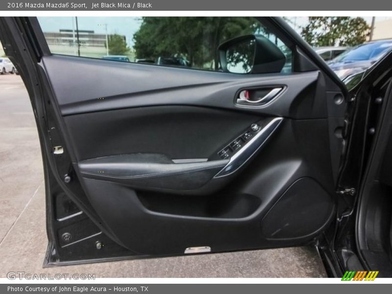 Jet Black Mica / Black 2016 Mazda Mazda6 Sport