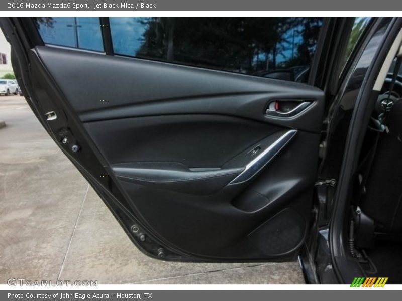 Jet Black Mica / Black 2016 Mazda Mazda6 Sport