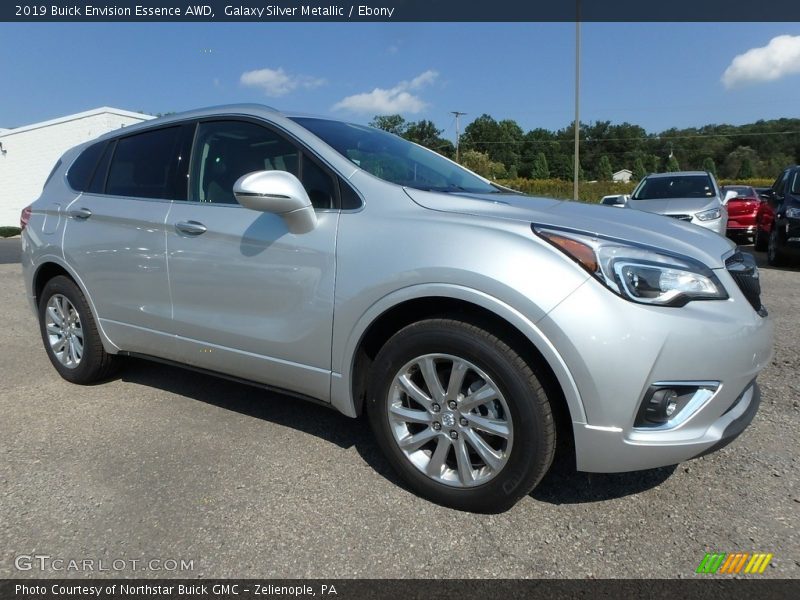 Galaxy Silver Metallic / Ebony 2019 Buick Envision Essence AWD