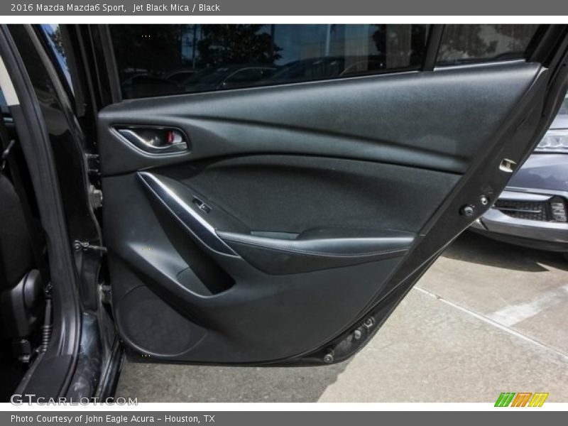Jet Black Mica / Black 2016 Mazda Mazda6 Sport