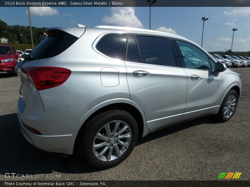 Galaxy Silver Metallic / Ebony 2019 Buick Envision Essence AWD