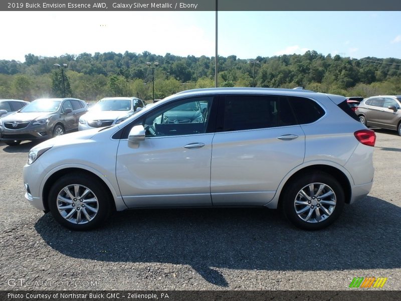 Galaxy Silver Metallic / Ebony 2019 Buick Envision Essence AWD