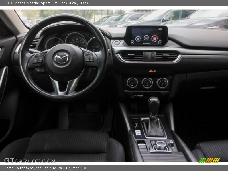 Jet Black Mica / Black 2016 Mazda Mazda6 Sport