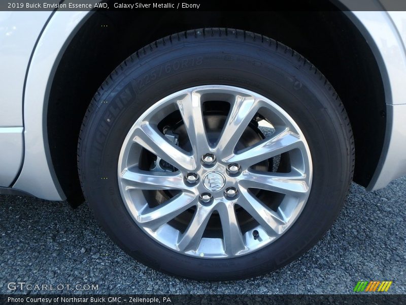 Galaxy Silver Metallic / Ebony 2019 Buick Envision Essence AWD
