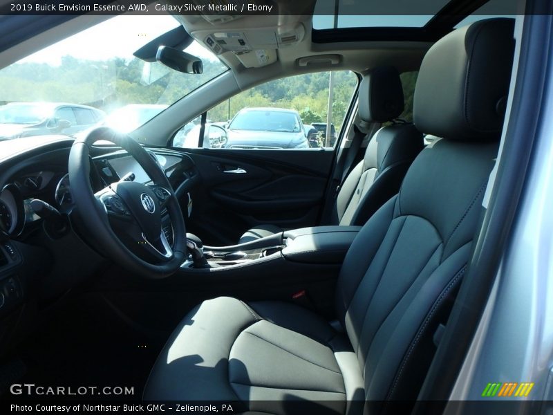 Galaxy Silver Metallic / Ebony 2019 Buick Envision Essence AWD