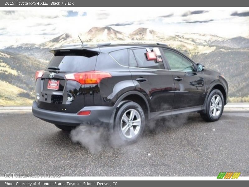 Black / Black 2015 Toyota RAV4 XLE
