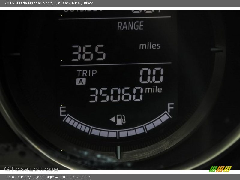 Jet Black Mica / Black 2016 Mazda Mazda6 Sport