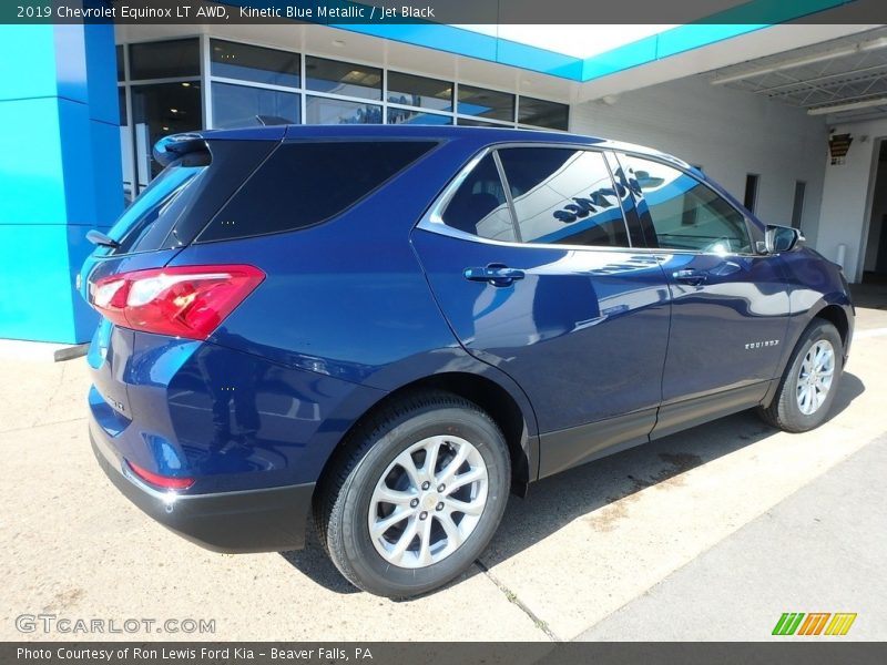 Kinetic Blue Metallic / Jet Black 2019 Chevrolet Equinox LT AWD