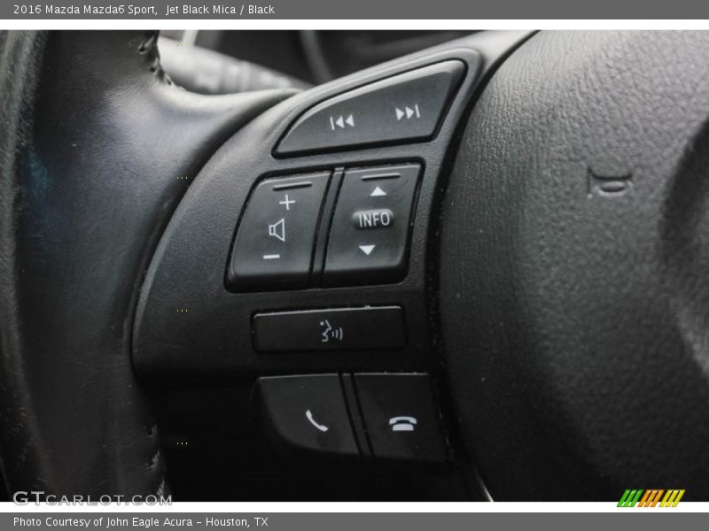 Jet Black Mica / Black 2016 Mazda Mazda6 Sport