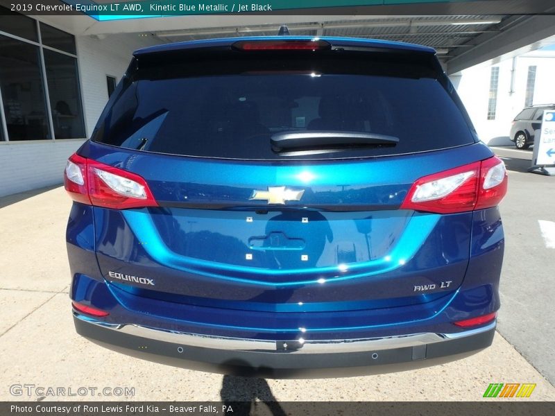 Kinetic Blue Metallic / Jet Black 2019 Chevrolet Equinox LT AWD