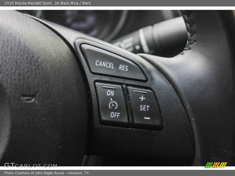 Jet Black Mica / Black 2016 Mazda Mazda6 Sport