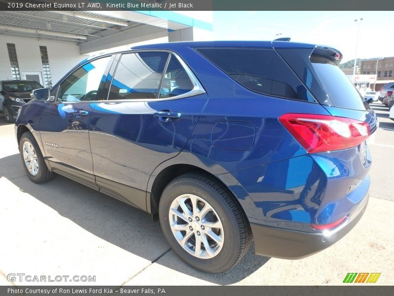 Kinetic Blue Metallic / Jet Black 2019 Chevrolet Equinox LT AWD